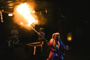 益救神社の益救神太鼓年越祭