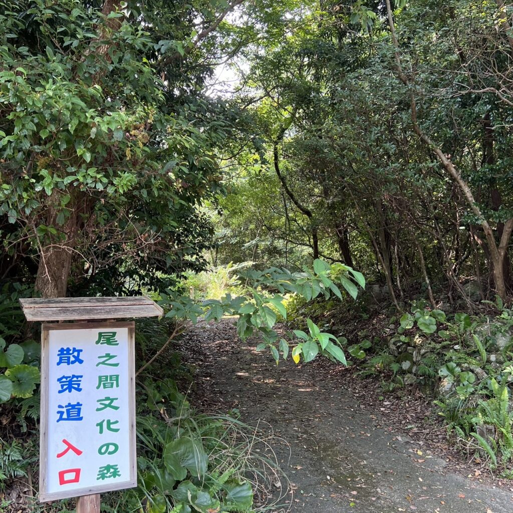 尾之間文化の森散策路の画像